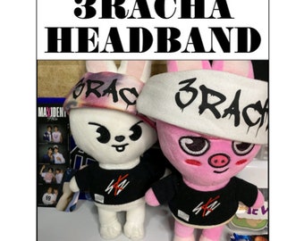 Stray Kids 3RACHA Headband - Tie Dye Hair Accessories