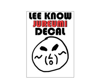 SKZ Lee Know Jureumi Doodle Polco Deco Stickers – Lunatski