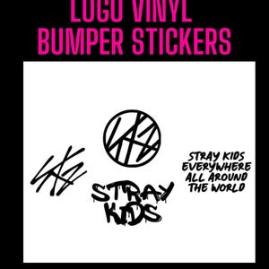 Stray Kids Logo-Aufkleber | KPOP Vinyl-Autoaufkleber