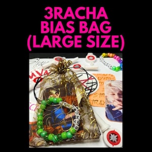 3RACHA Bias Gift Bags Large Size | Stray Kids Mystery Pack | Bang Chan, Han, Changbin | Kpop Group Merch | Stickers, Photocards, Keychains