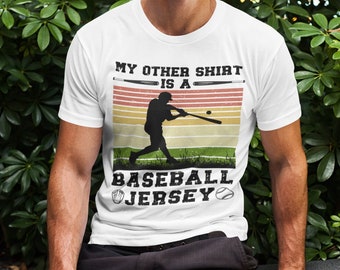 Baseball Shirt Baseball Coach Thank You Gift Baseball Player Gift For Older Boys Baseball Senior Gift Short Sleeve Baseball Shirt For Him