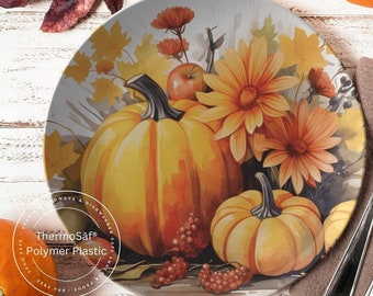Thanksgiving Paper Plates Pumpkin Dessert Plates 10 Cute Pumpkin