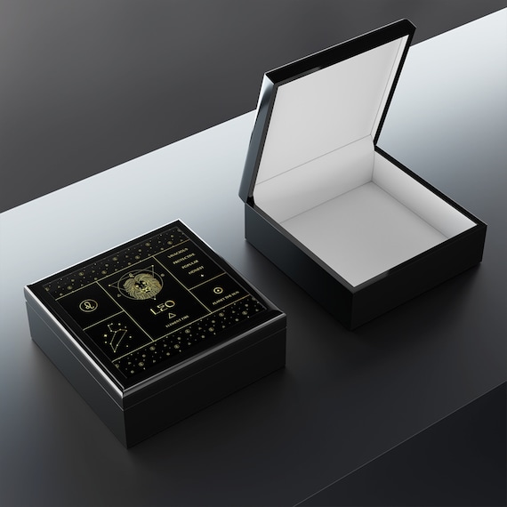 Leo Jewelry Organizer Keepsake Box Jewelry Box Zodiac Sign Gift Valet Box Astrology Gift Treasure Box Unique Jewelry Box Horoscope Gifts Etsy Ireland
