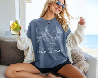 Lemon Shirt Girls Weekend Shirt, Cottage Core Shirt Lemon Gift Citrus Shirt Cool Oversized Shirt Beach Shirt Boho Shirt Summer Vacation Gift