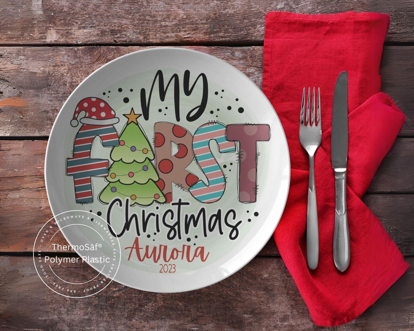 Plastic xmas plates hotsell