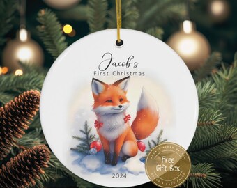 Adorno navideño personalizado para bebé, adorno con nombre personalizado, adorno navideño para niña, adorno navideño para niño