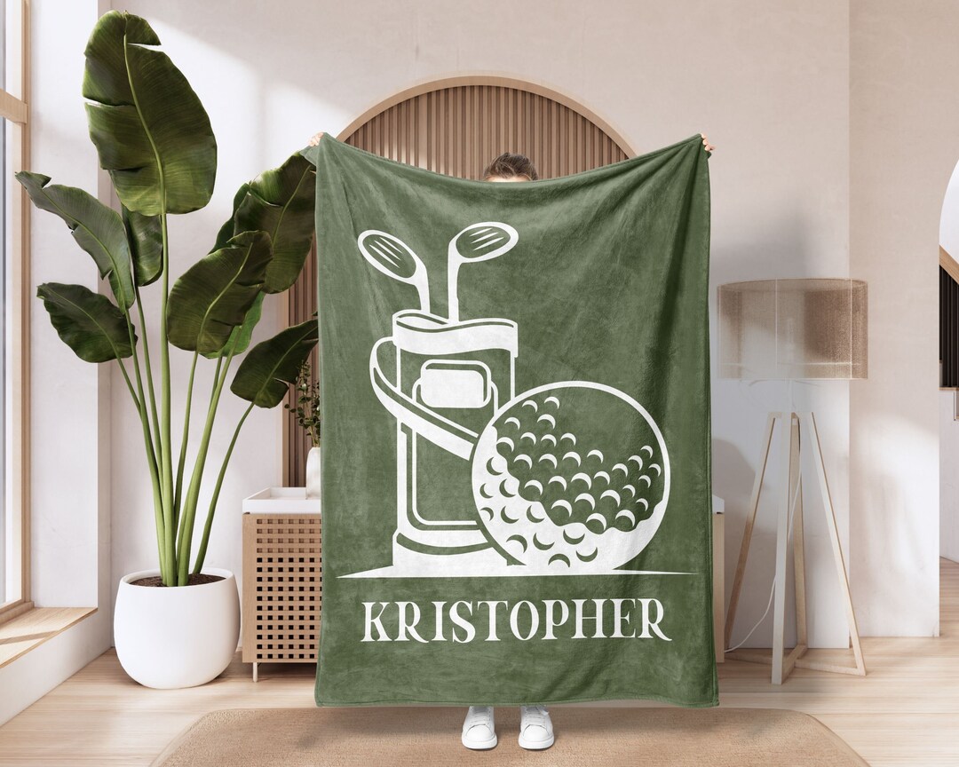 Funny Golfer Custom Blanket, Golf Blanket, Gift For Golfers, Golf Gift Ideas main image 0