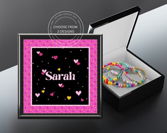My First Jewelry Box Personalized Keepsake Box, Gift For Kids