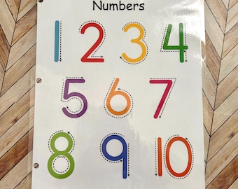 Practice Writing Numbers