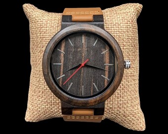 THE BACKPACKER - Ultra Lightweight Wooden Watch - Japanese Quartz - 45 mm