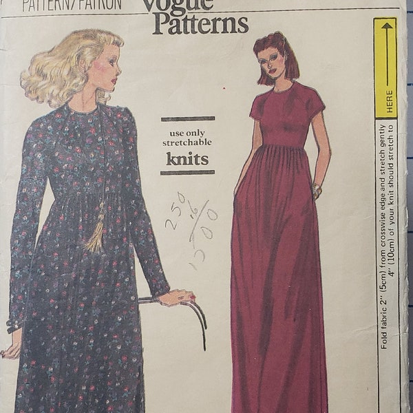 Vogue 9923 Vintage Sewing Pattern - 1970s