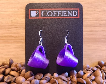 Coffee Cup (Tulip) Earrings