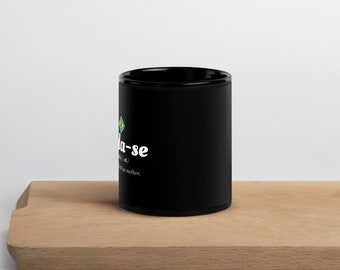 Brazilian Foda-Se Black Glossy Mug