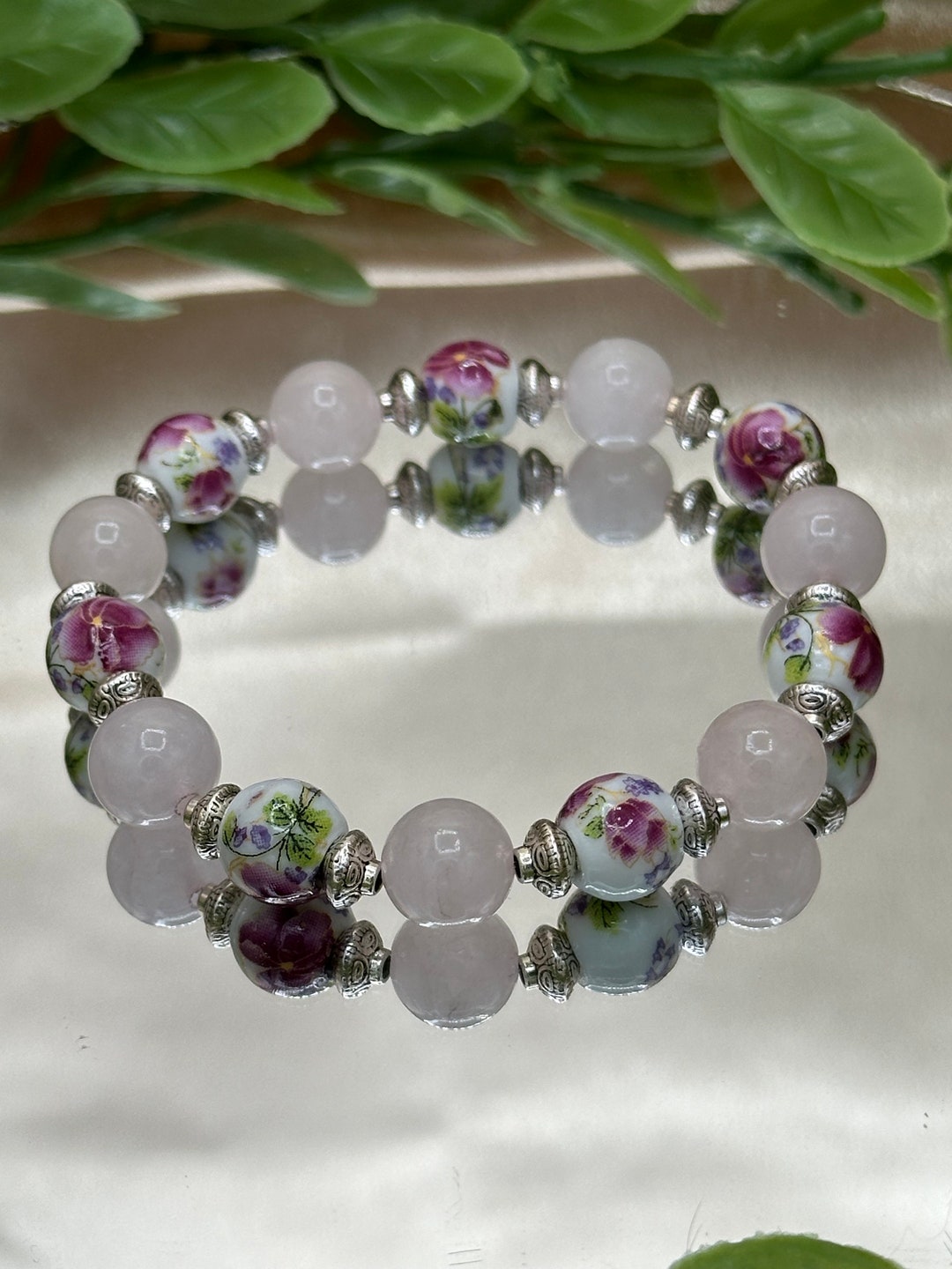 Handmade Gemstone Beaded Bracelets Natural Healing Bracelets Charm ...
