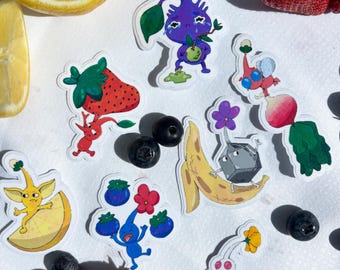 Collezione di adesivi Pikmin