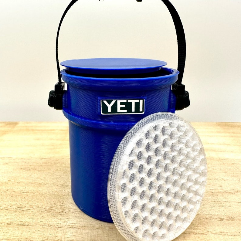 16 Scale Miniature Yeti Bucket With Lid 3D Printed Etsy