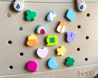 Lucky Charm Bogg väsktillbehör, skoberlockset, väskberlockdekor, söt present