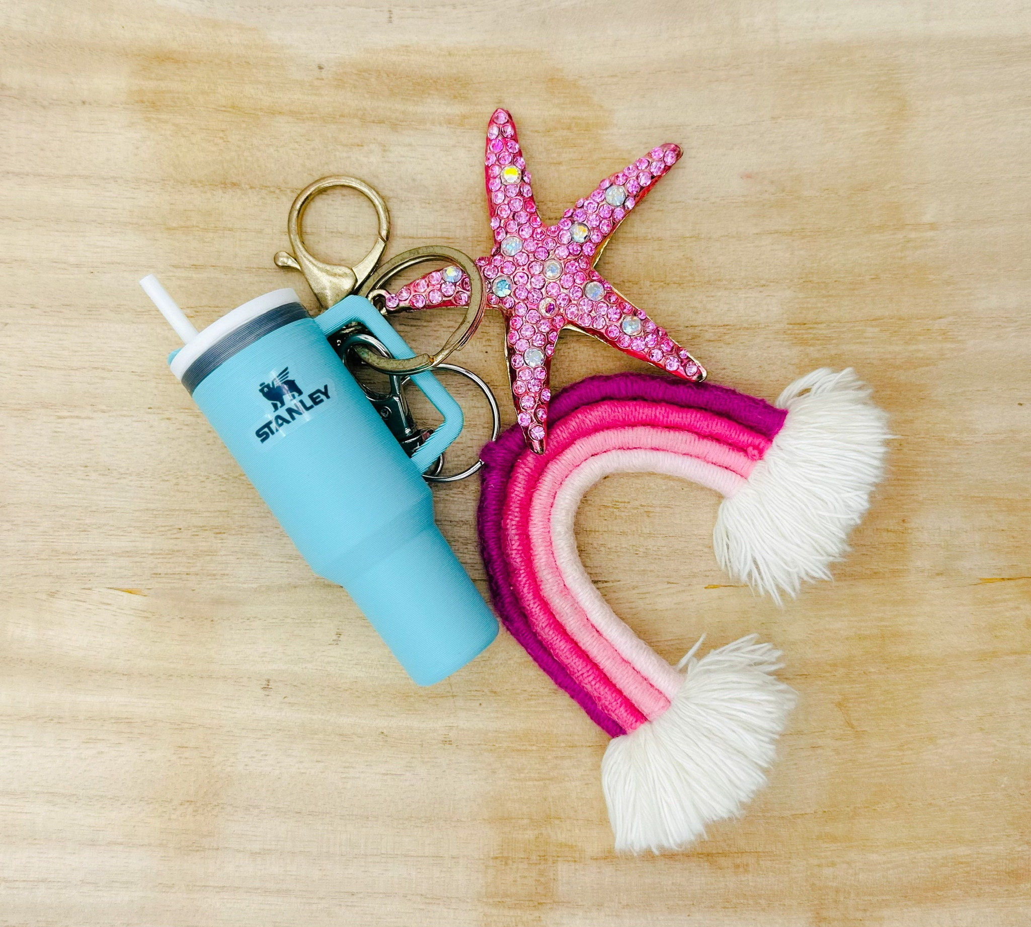 Mini Stanley Tumbler Keychain, Trendy Cup Keychain, Mini Keychain