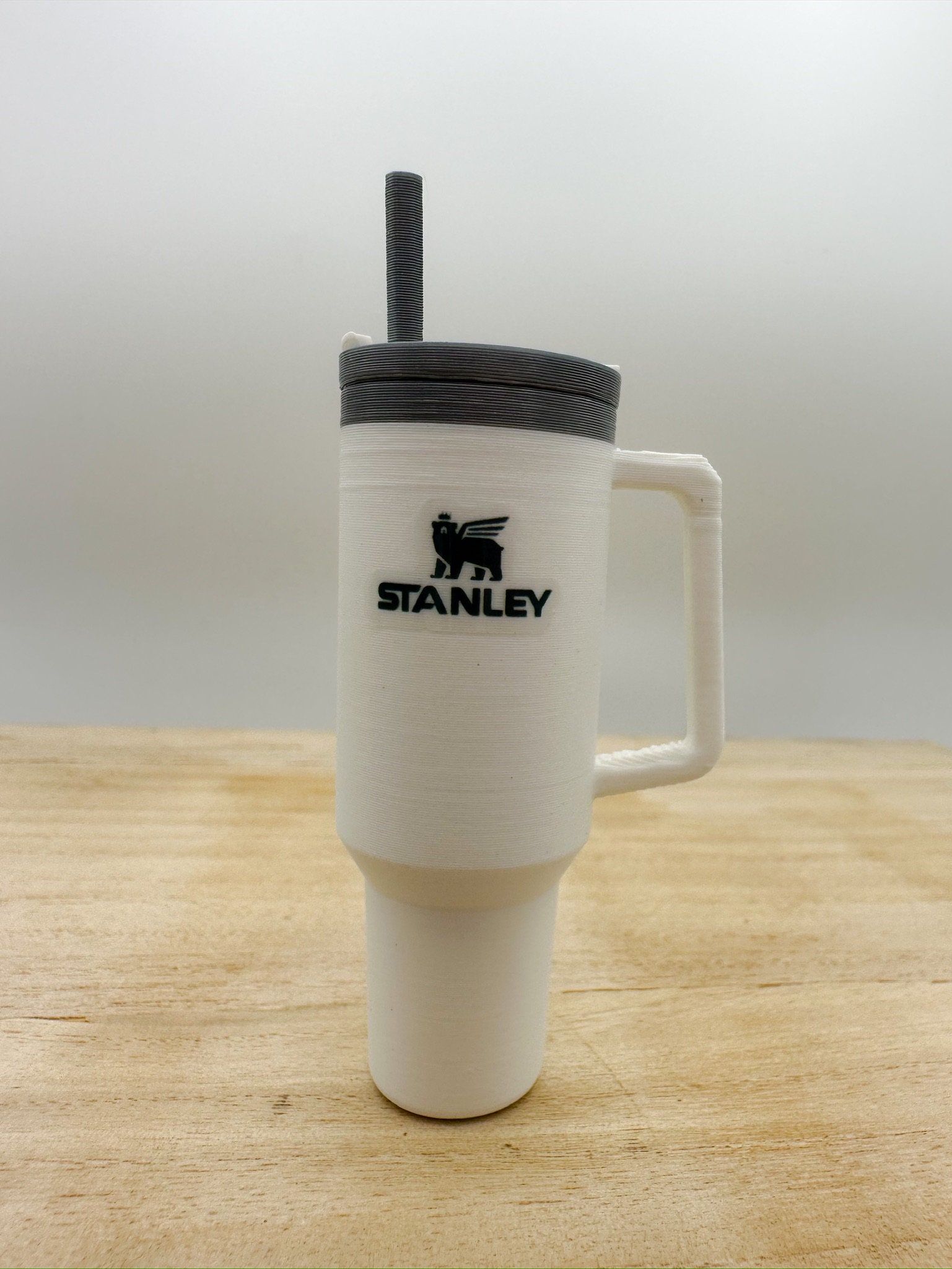 1:6 Scale Miniature Stanley Tumbler Keychain Fidget 3D Printed - Finland 