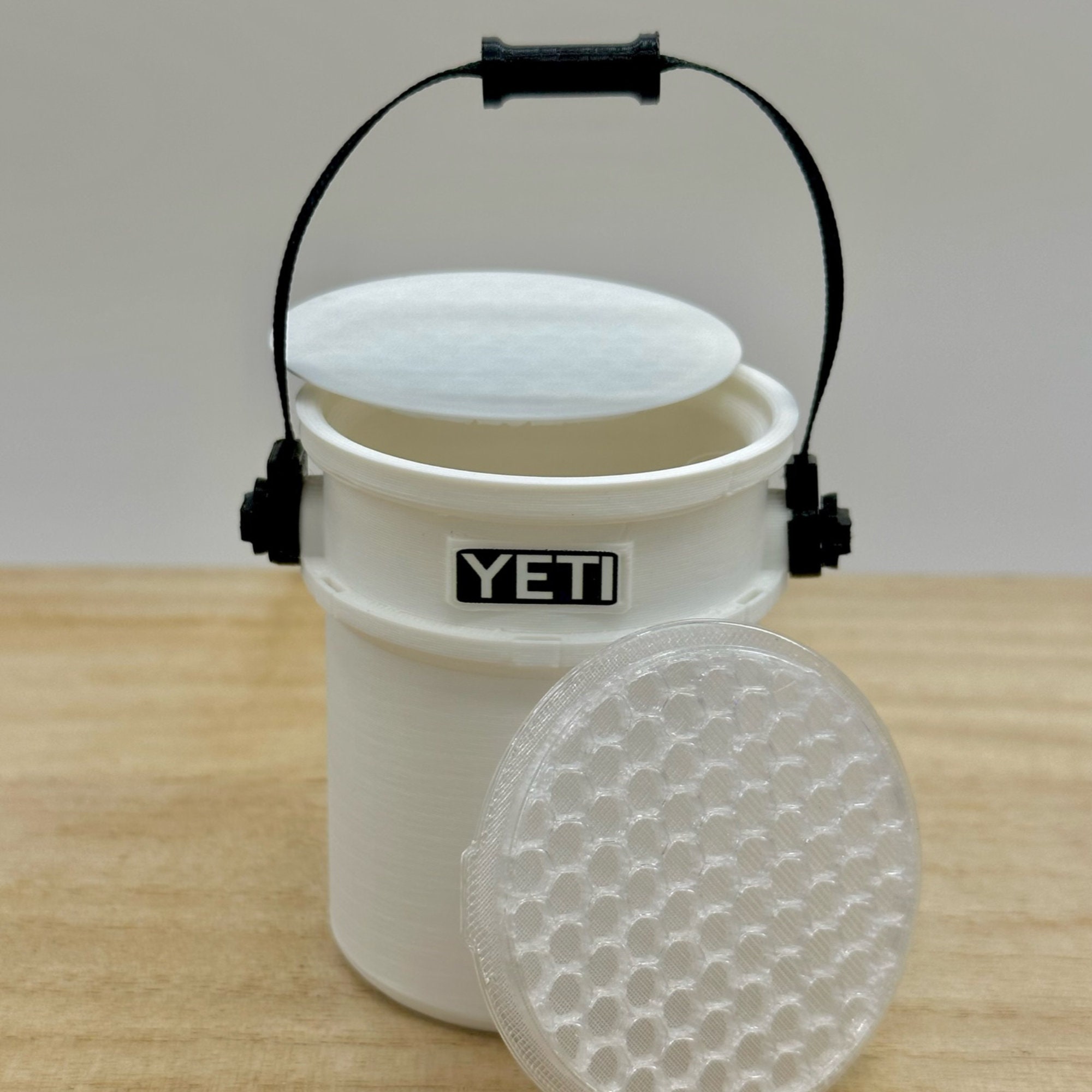 NEW YETI Mini Miniature 3D Printed Cooler YETI Fan Desk Accessory 2.5x1.5  FUN!