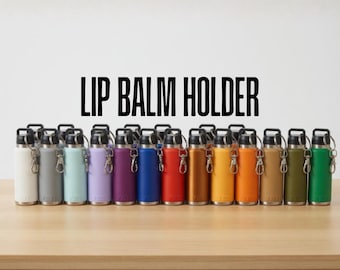 Tumbler Keychain YETI Chapstick Holder, Lip Balm Holder, Bag Charm Accessory, Travel Gift