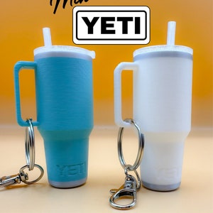 YETI Rambler Handle Tumbler Keychain | 3D Printed