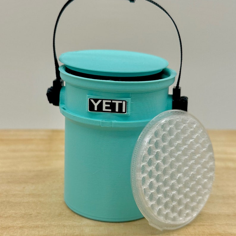 16 Scale Miniature Yeti Bucket With Lid 3D Printed Etsy