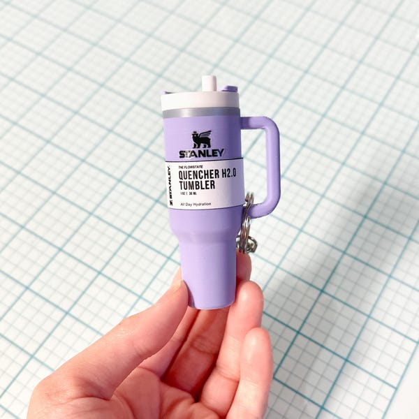 Mini Tumbler Keychain Chapstick Holder, Lip Balm Holder, Bag Charm Accessory, Travel Gift, Mothers Day, Teacher Appreciation