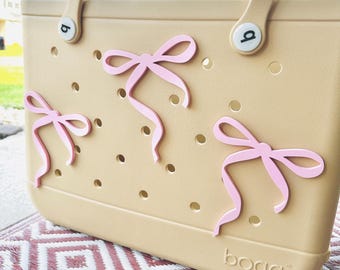 Coquette dunne boog bogg bag-bedel: draagtas, Moederdag, cadeau leraar waardering