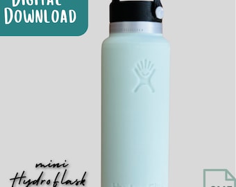 Archivo STL de dije de botella en miniatura, descarga digital 3MF, accesorio imprimible, diseño de llavero DIY