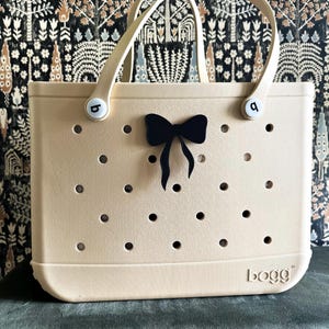 Coquette Bow Bogg Bag Decor |Bogg Taschenaufsatz | 3D Gedruckt | Hartplastik