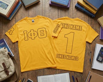 Iota Phi Theta Custom Line Shirts