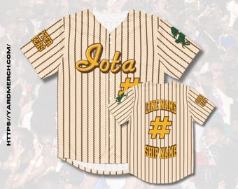 Iota Phi Theta Classic Sublimated Baseball Jersey – Personalized Greek Apparel for Fraternal Pride