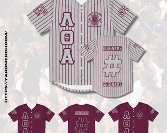 Lambda Theta Alpha Sublimiertes Baseballtrikot - Personalisierte griechische Kleidung für Sorority Pride