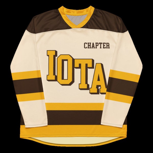 Iota Phi Theta Sublimated Custom Hockey Jersey