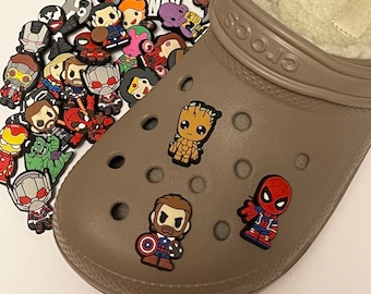 Marvel / DC Superhero Jibbitz Croc Charms Decorations