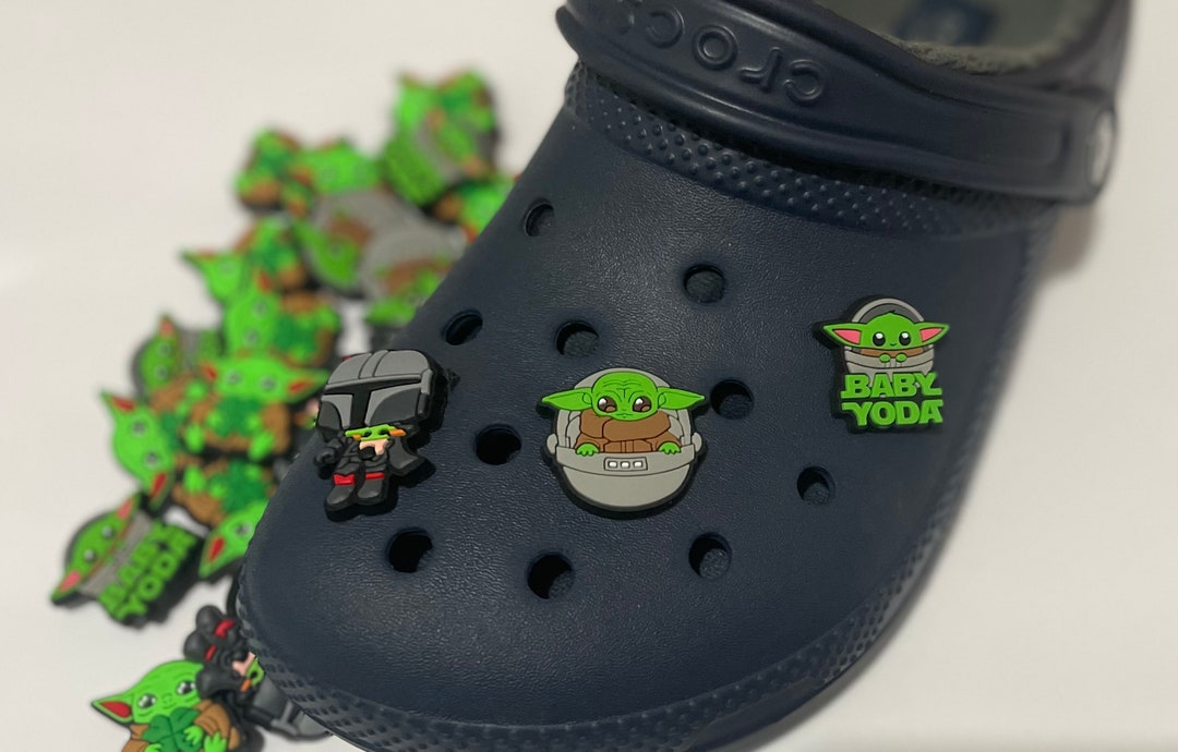 Mandalorian Baby Yoda Grogu Jibbitz Croc Charms Decorations Etsy UK
