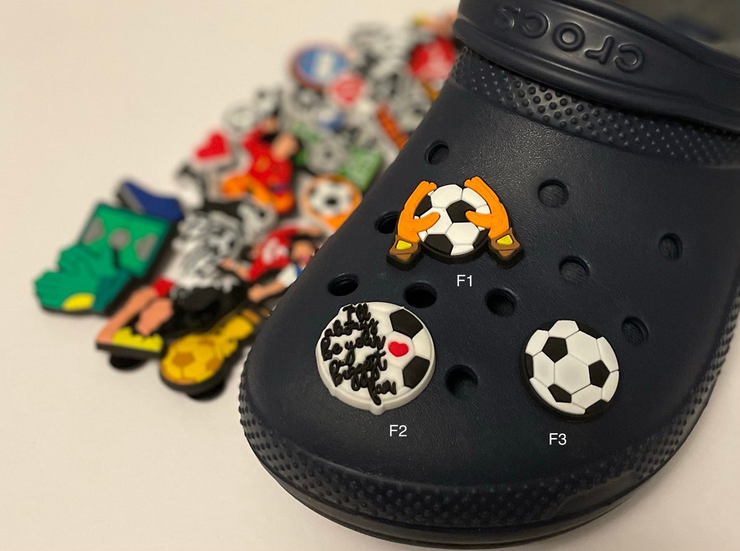 Football Activity Jibbitz Croc Charms Decorations Etsy UK