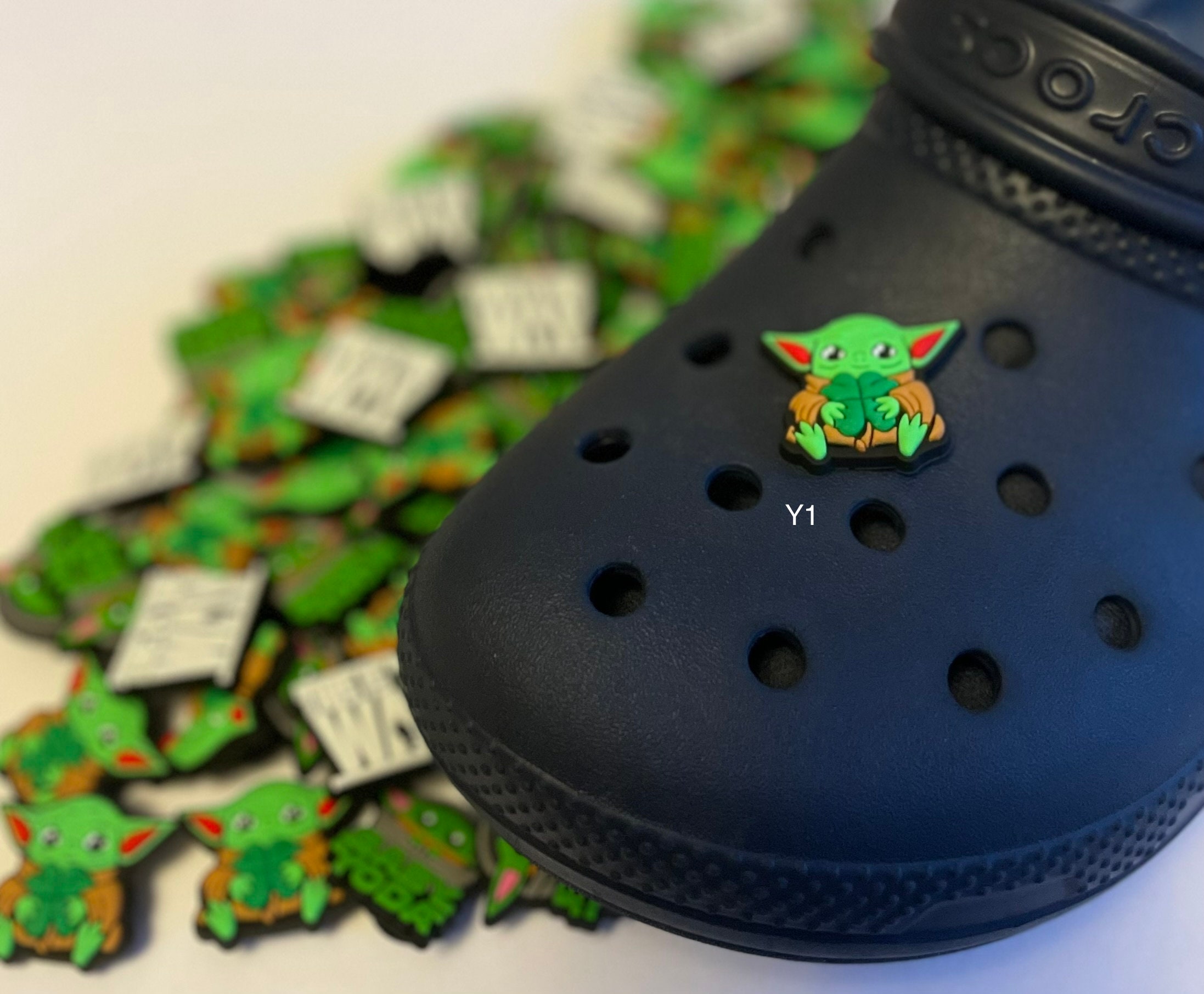 Grogu Baby Yoda Mandalorian Jibbitz Croc Charms Decorations Etsy