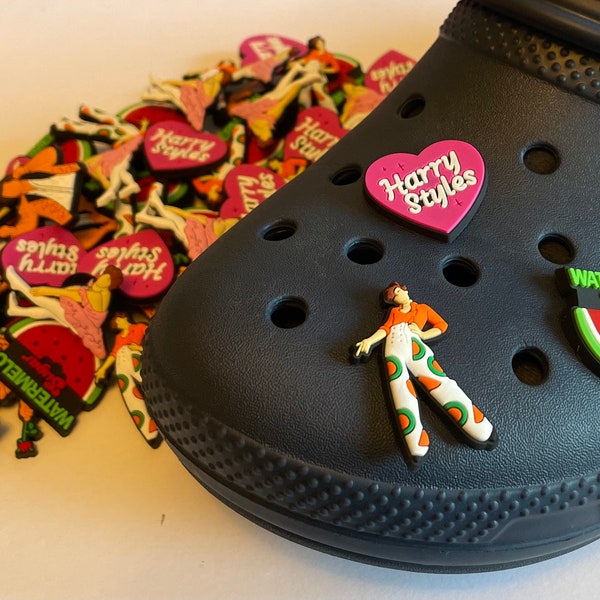 Harry Styles Crocs Charms Etsy UK