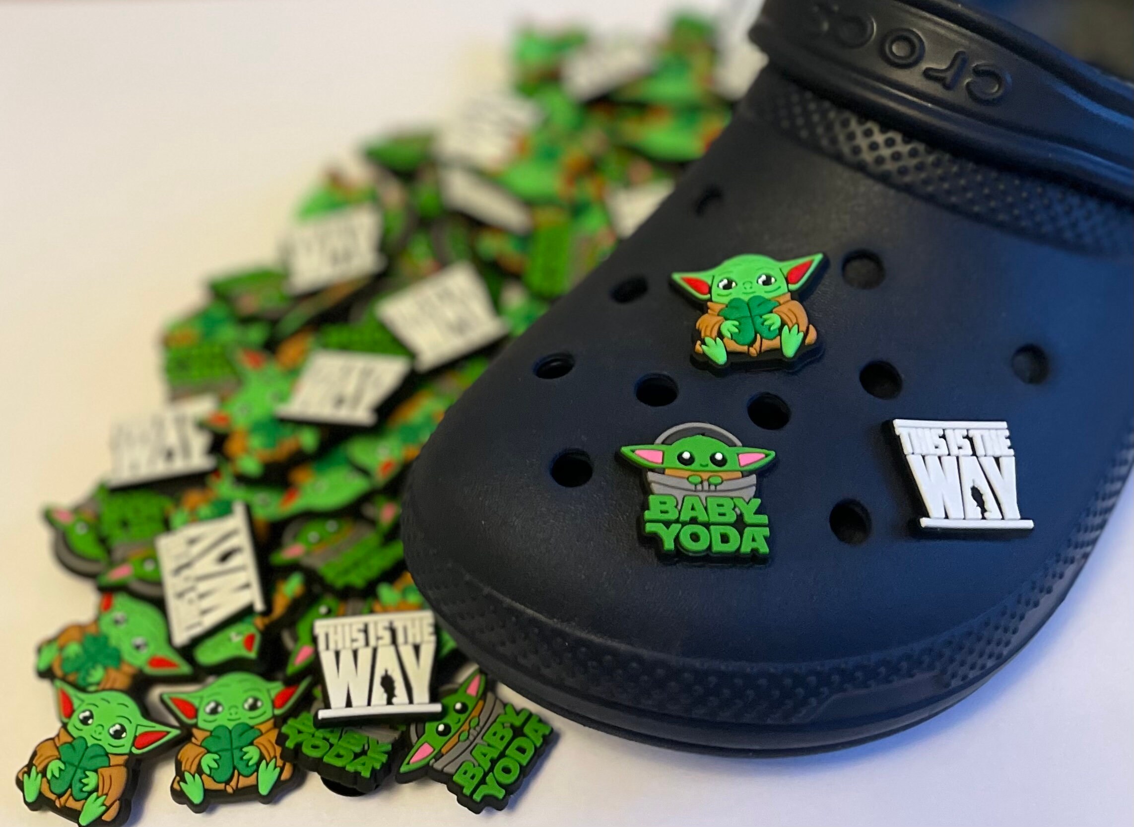 Grogu Baby Yoda Mandalorian Jibbitz Croc Charms Decorations Etsy