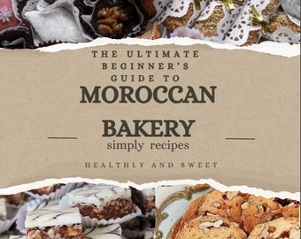 Discover Moroccan Dessert Magic! Handmade, Authentic, and Unique. Elevate your kitchen with this Traditional Sweet Treat. Perfect Gift!