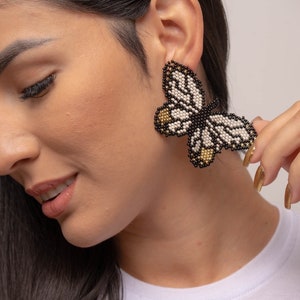 Butterfly Earrings - Etsy