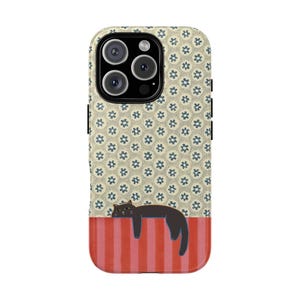 Cute Cat Phone Case, Animal Lover Gift, Pet-Themed Case, Fun Cat Phone Cover, Unique Cat Design, Cat Mom Gift