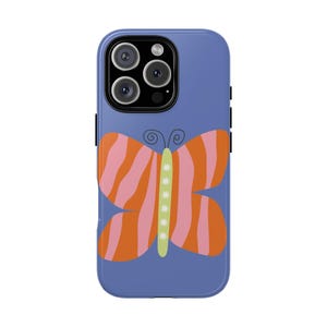 Butterfly Phone Case: Dual Layer Tough Phone Cover, Nature Lover Gift