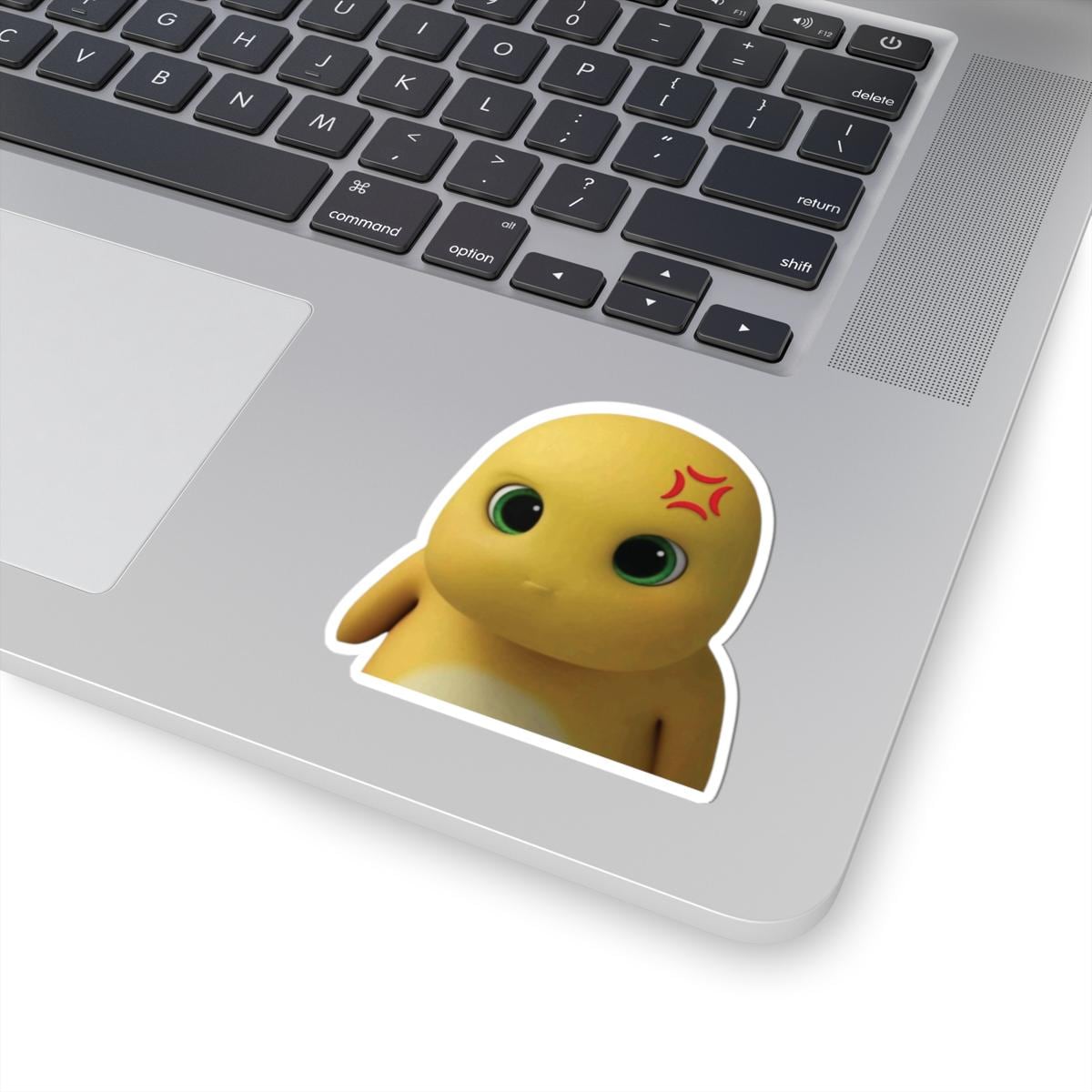 Yellow Creature Sticker Nailong Angry Yellow Creature Sticker | Kiss-cut Vinyl Sticker - Etsy