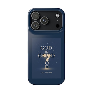 Gud är god Snoopy Peanuts telefonskal | Religiösa skrifter | Kristet iPhoneskal
