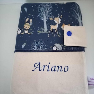 Funda personalizada para historial médico - Protector de historial médico - Caja de nacimiento - Regalo de nacimiento - Protector de historial médico