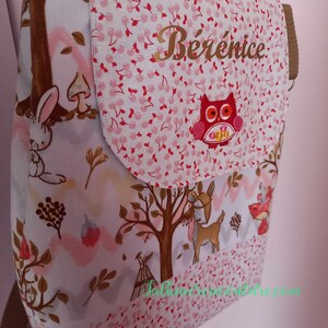 Sac à dos enfant personnalisable - fait main - sac à dos maternelle - sac à dos crèche - sac goûter - cadeau anniversaire - sac à doudou