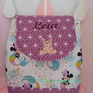 Sac à dos enfant personnalisé - sac à dos maternelle - sac à dos crèche - sac goûter  - sac à doudou - sac à dos école